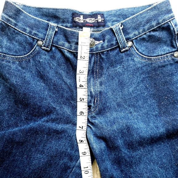 Vintage Y2K D.E.I Glitter Wide Leg Jeans - Picture 14 of 15